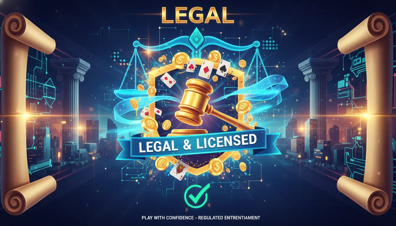 Golden Reels casino legal status