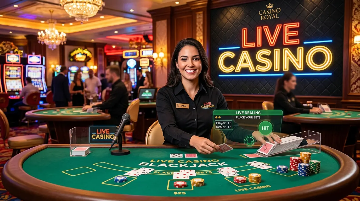 Golden Reels live dealer casino