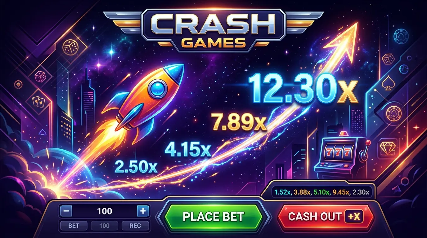 Golden Reels casino crash games